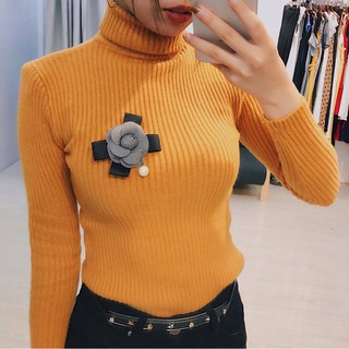 Ao len cổ lọ