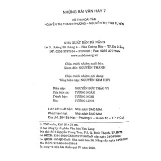 Sách - Những Bài Văn Hay Lớp 7