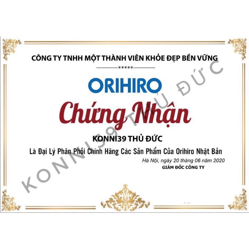 Viên uống phòng chống đột quỵ 4000FU Orihiro 60 viên - ngừa đột quỵ 4000 FU