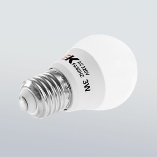 Bóng đèn LED tròn 3W ánh sáng trắng, vàng siêu tiết kiệm điện năng