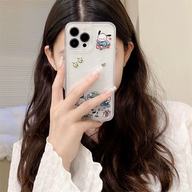 Ốp Điện Thoại Kim Tuyến Nước Cho iPhone 13 / 13ProMax / 13Pro / 12ProMax / 12 / 12Pro / 11 / 11ProMax / XS Max / X / XS / XR