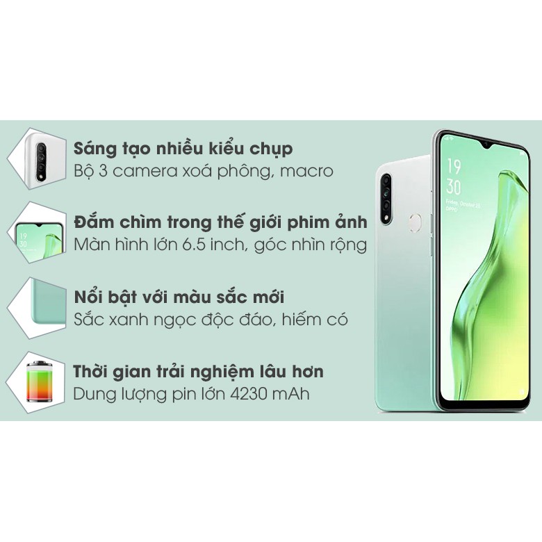 Điện thoại OPPO A31 (4GB/128GB) - Hàng Chính Hãng Mới 100% | BigBuy360 - bigbuy360.vn
