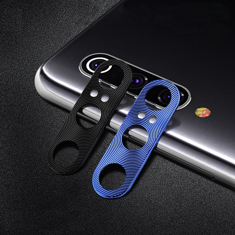 Vòng kim loại dùng bọc bảo vệ ống kính camera điện thoại Xiaomi Mi 8 8SE 9SE 6x Redmi Note 7 7Pro MiX3