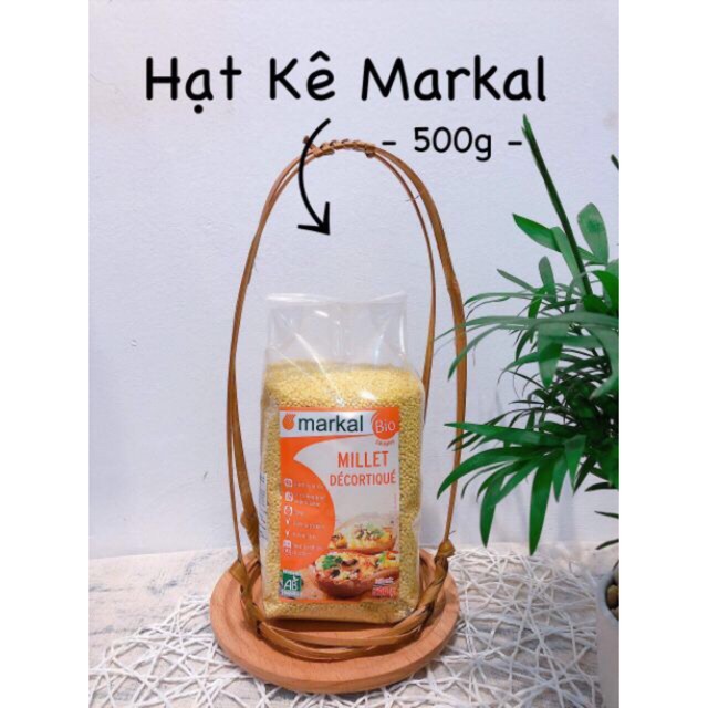 Hạt kê hữu cơ đã tách vỏ Markal (Date 3/2023)