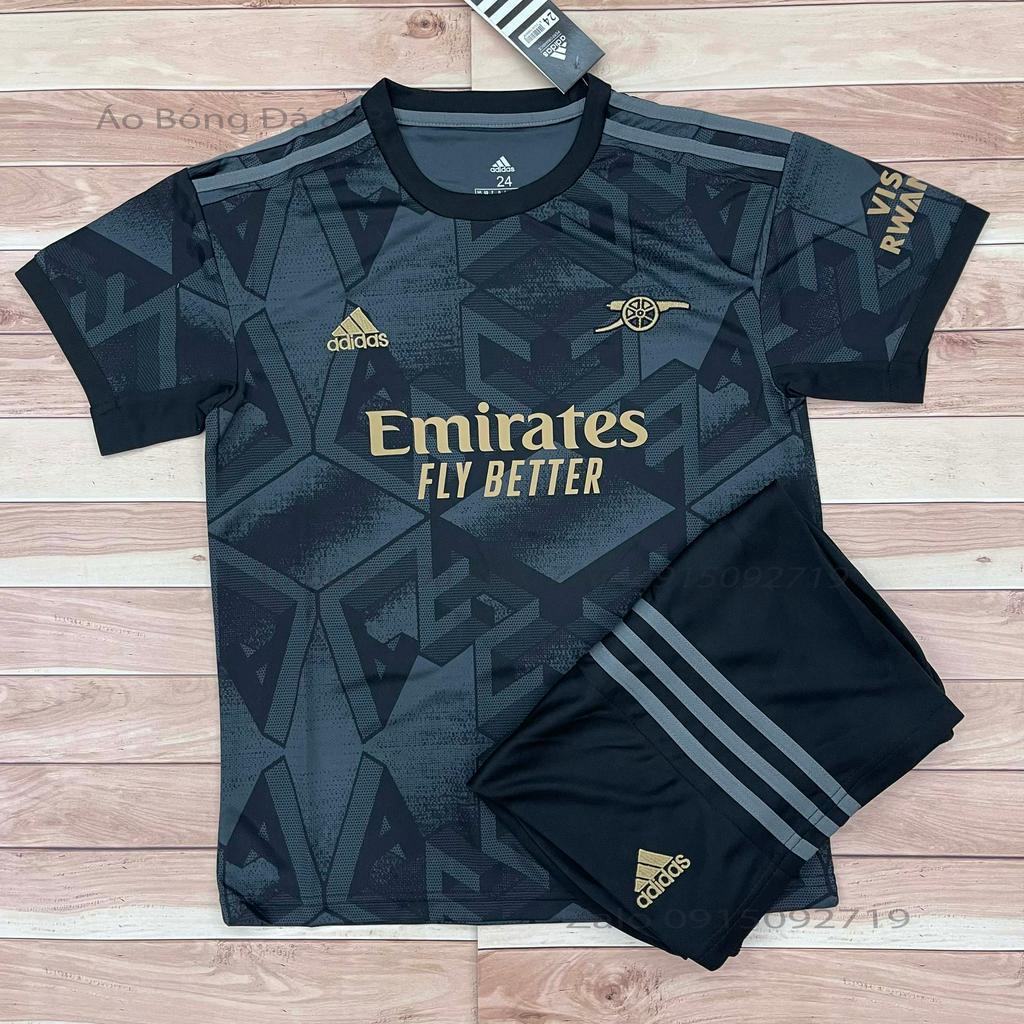 Bộ Quần Áo Bóng Đá Trẻ Em CLB Arsenal 2023 - Chuẩn Mẫu Thi Đấu - Vải Polyester Gai Thái