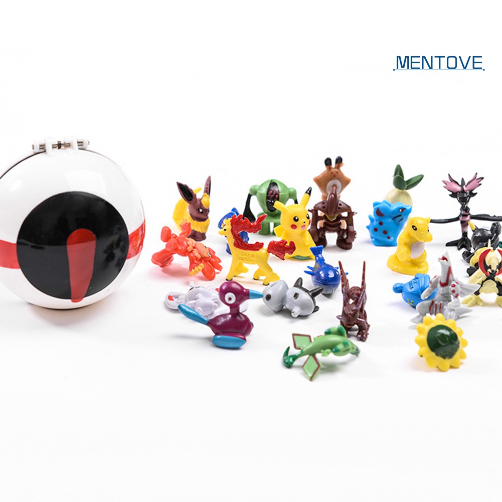 Mô Hình Đồ Chơi Nhân Vật Hoạt Hình Pokemon 7cm