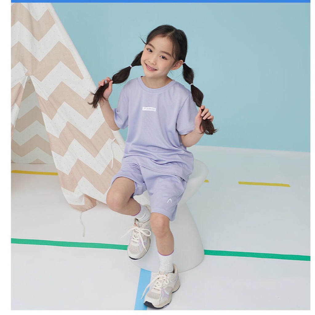 Bộ thể thao bé trai bé gái chữ Head