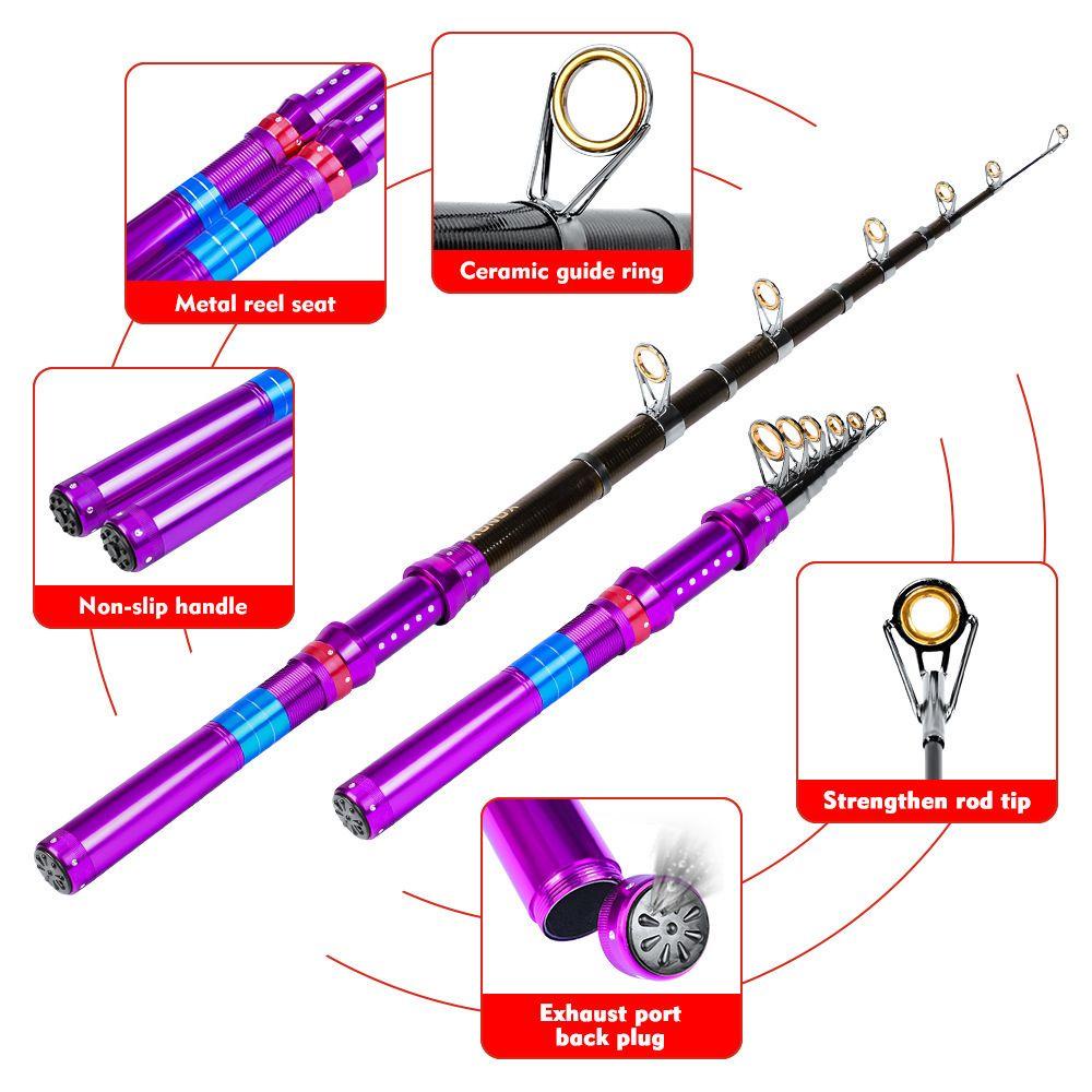 Cần Câu Cá Có Thể Điều Chỉnh Tiện Dụng Khi Đi Du Lịch