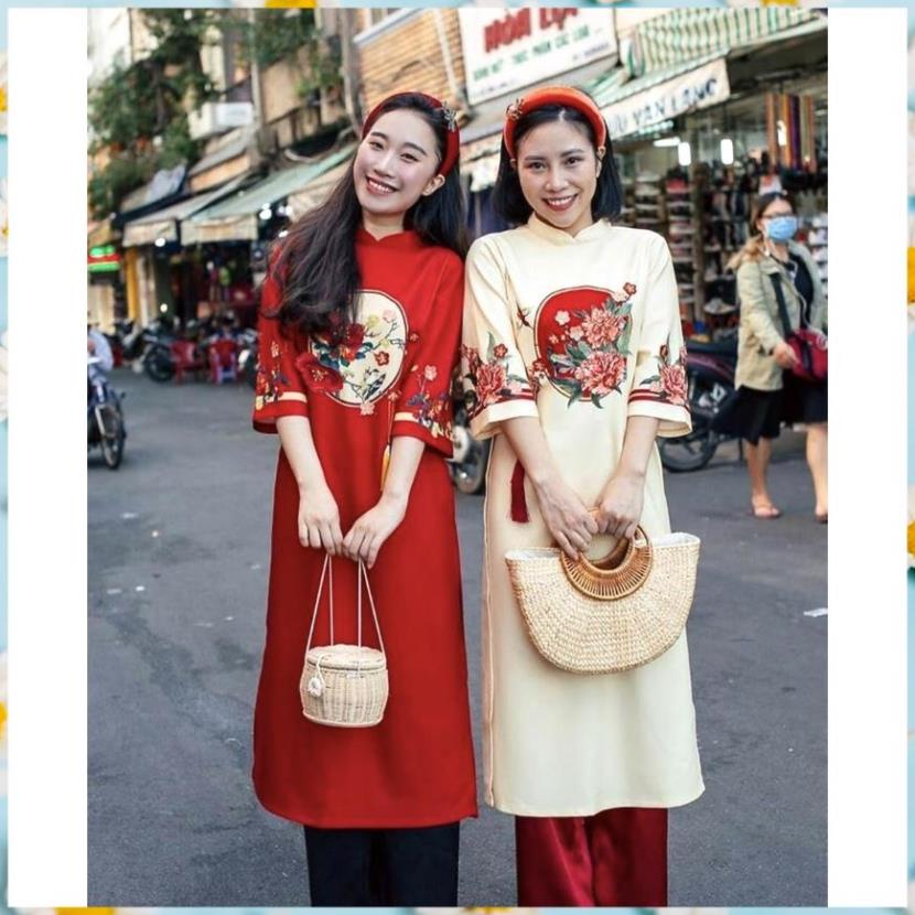 Áo dài cách tân siêu hot - áo cách tân cát tường