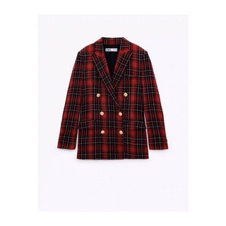 Áo khoác blazer dạ Zara xuất