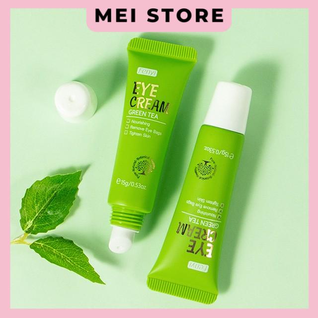 Kem Dưỡng Da Mắt Fenyi EYE CREAM Green Tea Chiết Xuất Trà Xanh Giảm Bọng Mắt 15g
