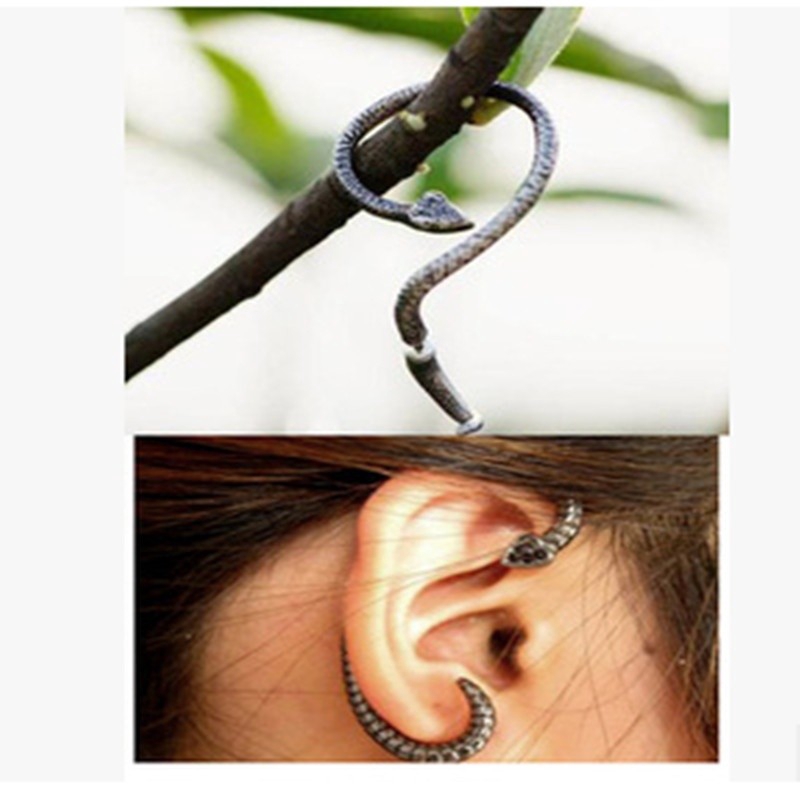 1 Khuyên Tai Hình Rắn Thời Trang Nữ
