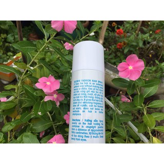 Keo xịt tóc tạo kiểu cứng tóc Glorin 420 ml