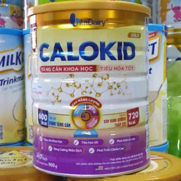 [Mã 267FMCGSALE giảm 8% đơn 500K] [LẺ GIÁ SỈ] Sữa Bột CALOKID GOLD 900G