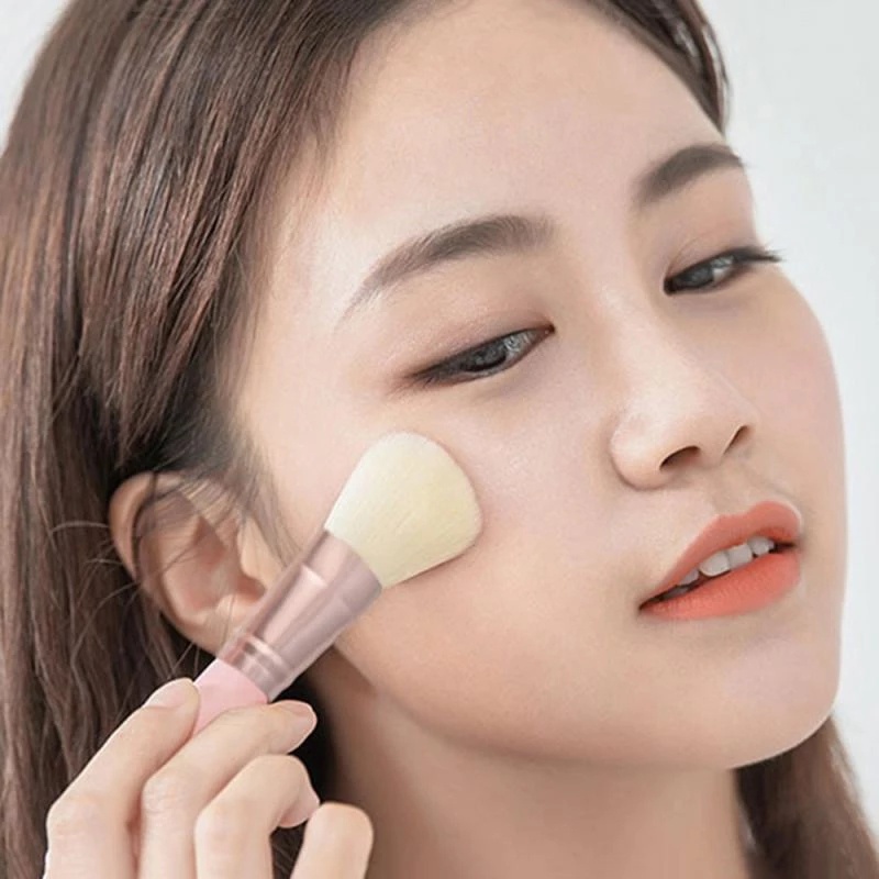 Bộ 5 Cọ Trang Điểm Mini Dùng Đánh Phấn Mắt/Phấn Nền/Má Hồng/Làm Đẹp Tiện Lợi