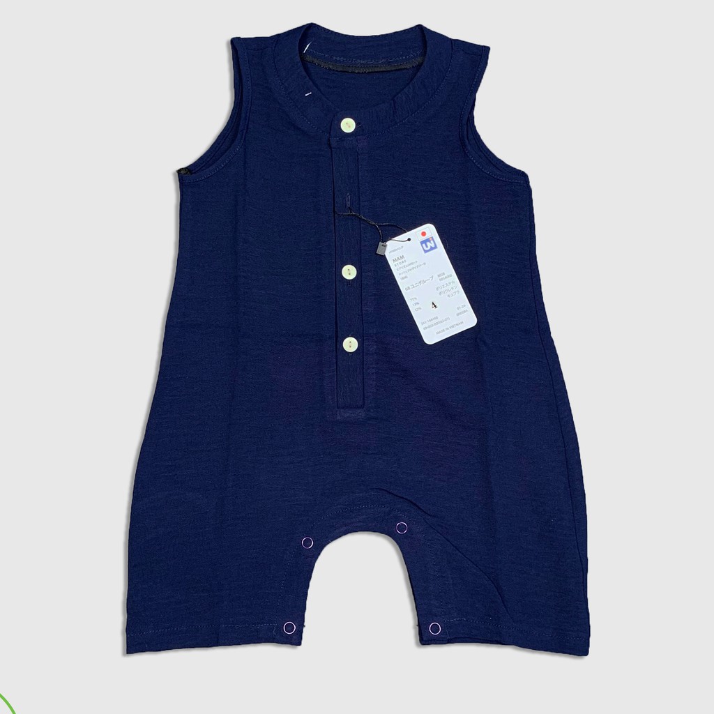 Bộ Bodysuit Đũi Liền Thân Cho Bé Trai Bé Gái MinChu Quần Áo Trẻ Em Cho Bé Từ 5 - 19kg