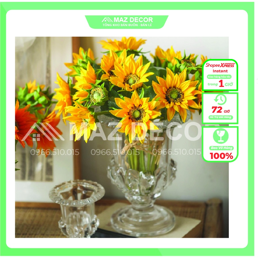 SALE GIÁ SỈ TẠI XƯỞNG Ly lọ cốc thủy tinh đựng để phật thủ, li cắm hoa, trồng hoa đẹp giá rẻ