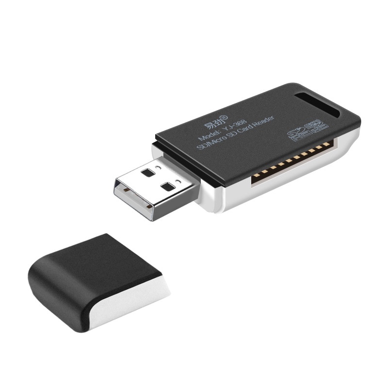 Đầu Đọc Thẻ Nhớ USB PESTON - Đầu Lọc Thẻ TF/ SD 2 Trong 1 Tiện Lợi Loại Bền ĐẹpDuashop