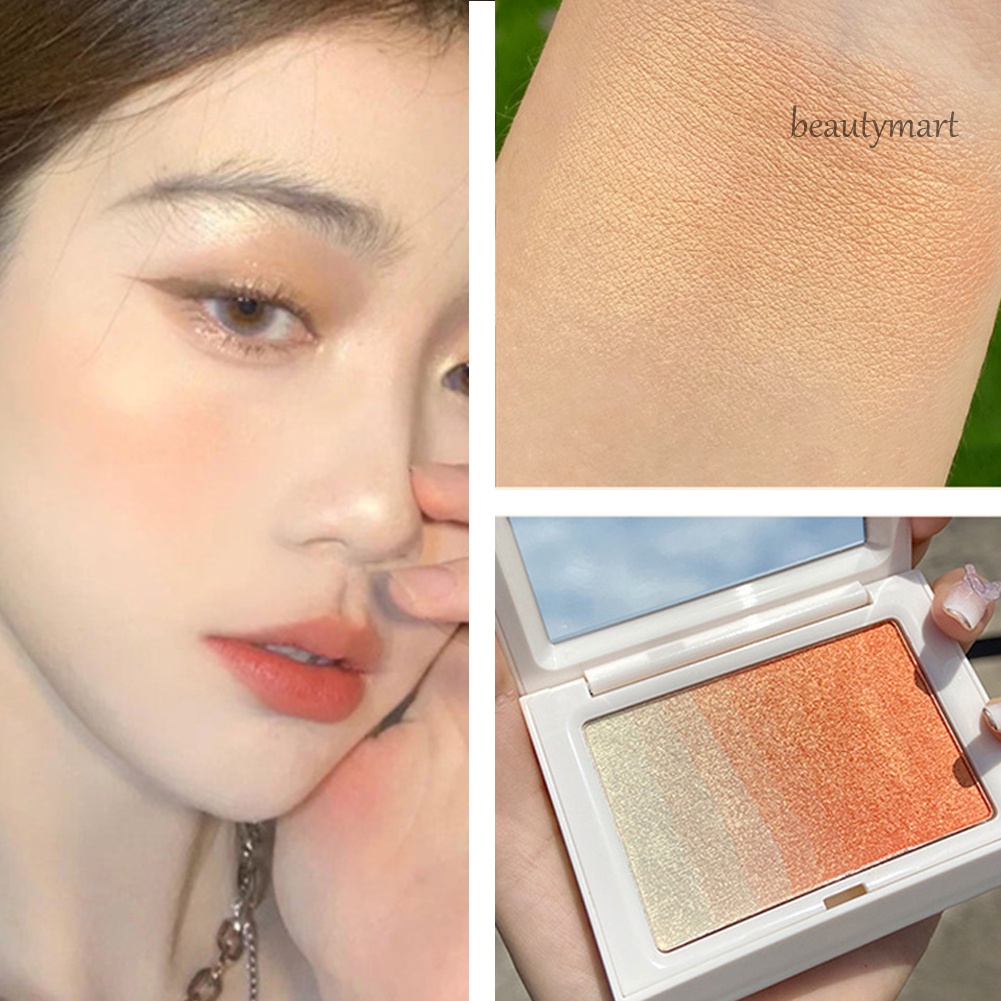 Bảng Phấn Má Hồng Bắt Sáng Tạo Khối Trang Điểm Lâu Trôi