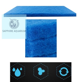 Bông Lọc Xanh Cao Cấp Khổ Lớn 90x30x2cm - Bông lọc cặn bẩn có thể tái sử dụng cho hồ cá
