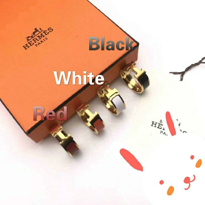 Nhẫn chữ H giống Lisa BlackPink nhẫn Hermes