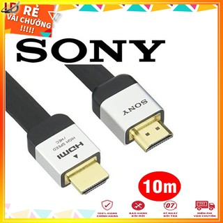 Dây cáp HDMI SONY dài 10M độ phân giải fullHD 1080p sắc nét