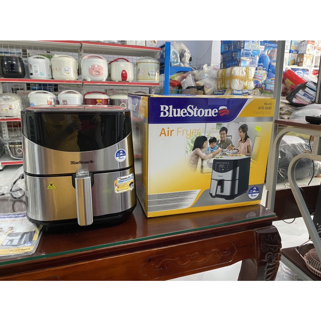 Nồi chiên không dầu Bluestone AFB-5880 5.5 lít - Hàng trưng bày