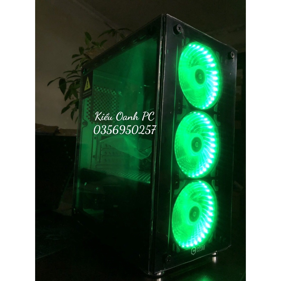 Quạt tản nhiệt Fan Led COOLMOON X1 RGB LED TÂM (Không cần Hub)