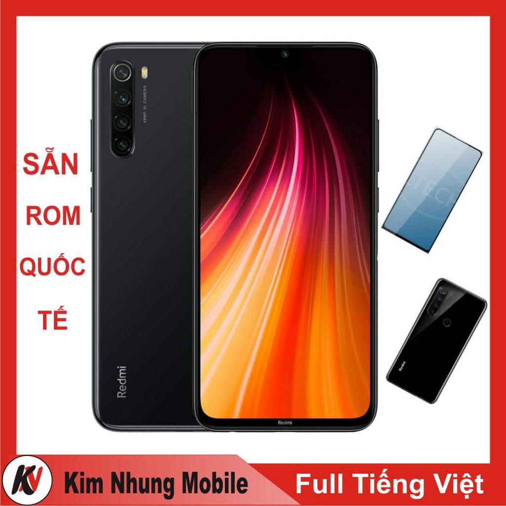 Điên thoại Xiaomi Redmi Note 8 (99%) 4/64GB, 6/64GB, 6/128GB  + Ốp Lưng Cường lực  - Hàng Nhập Khẩu | BigBuy360 - bigbuy360.vn