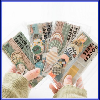 Hình dán trang trí Sticker Yanji, dạng túi zip, 40 miếng