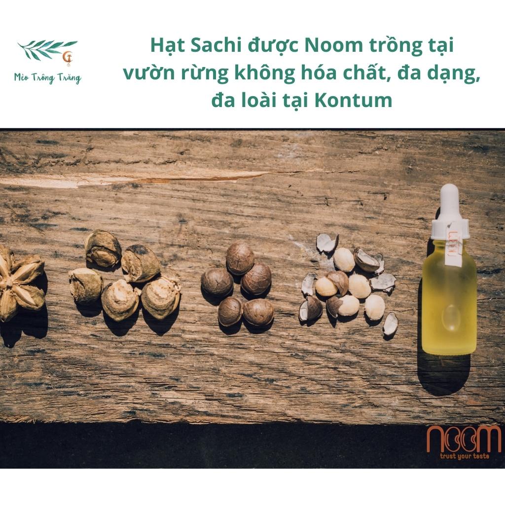 Dầu sachi ép lạnh Noom dưỡng da