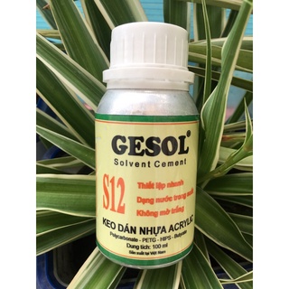 Keo dán mica, acrylic, không khói, khô nhanh, 100ml