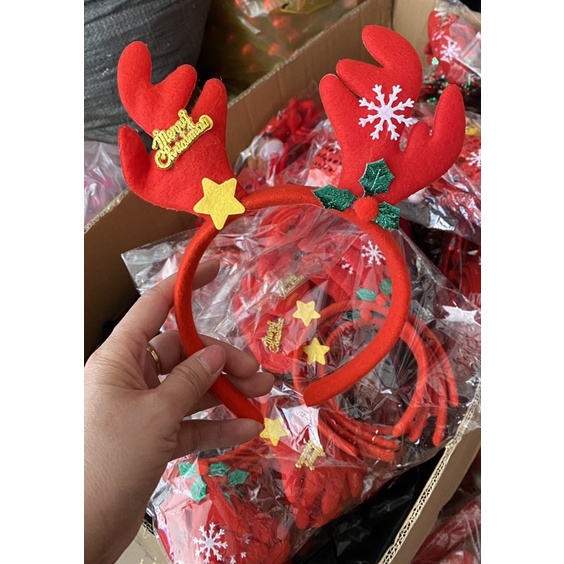Bờm Noel ,bờm tuần Lộc đáng yêu cho bé gai