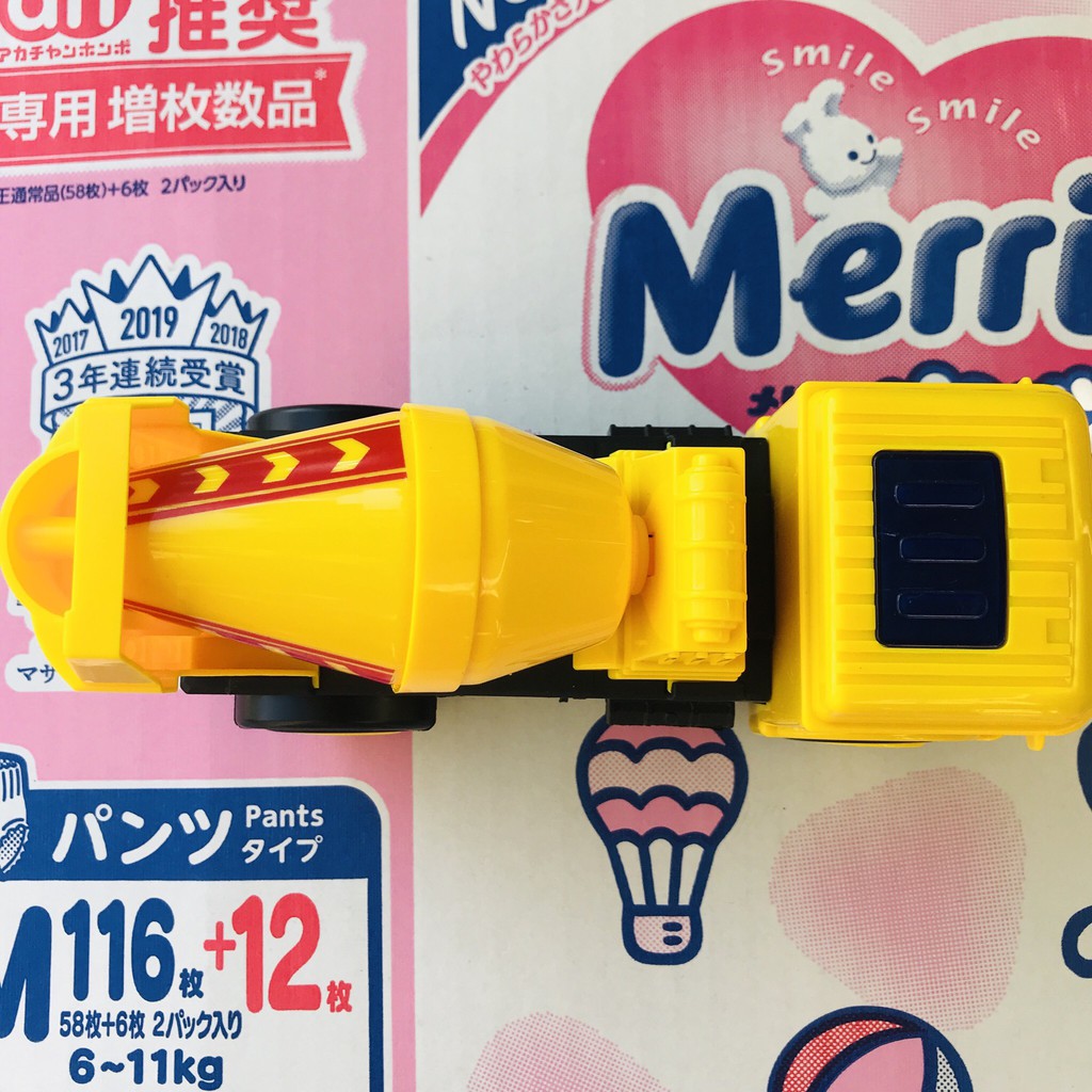 Xe trộn bê tông có nhạc và đèn bằng nhựa an toàn cho bé