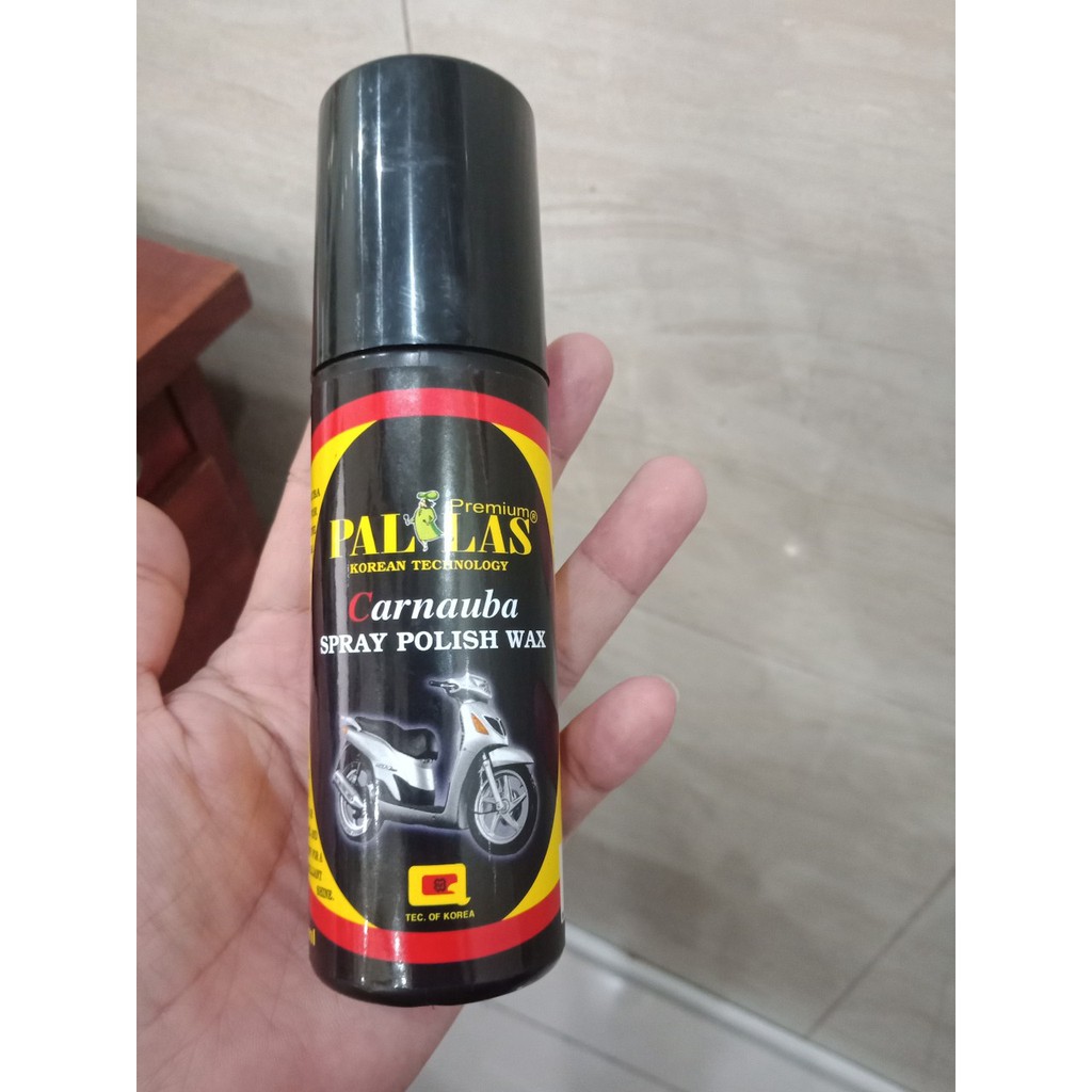 Dung Dịch Dưỡng Bóng Sơn Xe Pallas Polish Wax 120ml - PLP120