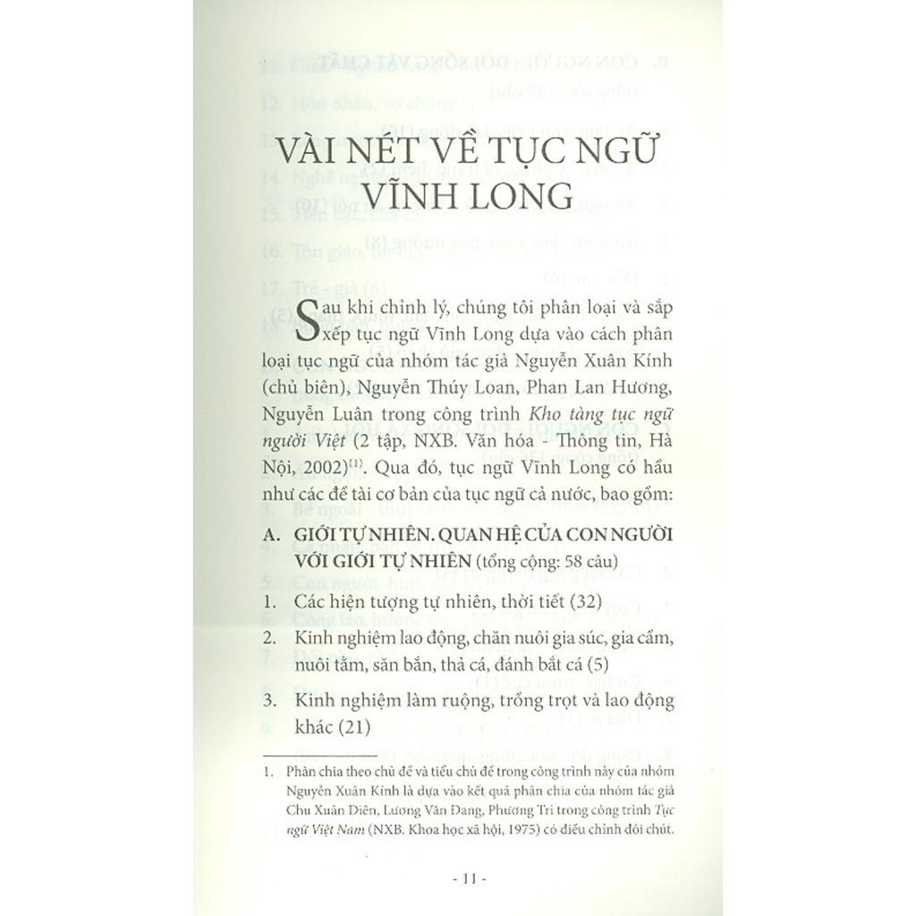 Sách - Văn Học Dân Gian Vĩnh Long (Tuyển Chọn Từ Tài Liệu Sưu Tầm Điền Dã) - Tập I