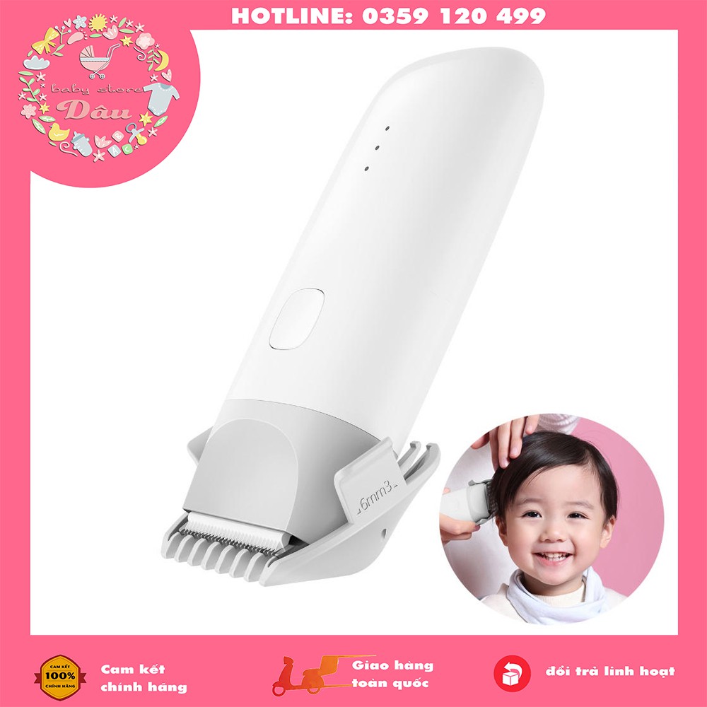 Tông đơ xiaomi cắt tóc cho trẻ em, người lớn thông minh Xiaomi Mitu Baby Hair Trimmer kèm dây sạc &amp; cữ sẵn