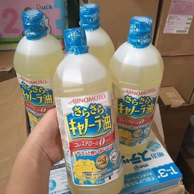 Dầu ăn hoa cải Ajinomoto nội địa Nhật Bản | BigBuy360 - bigbuy360.vn