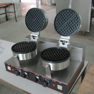Máy làm bánh bông lan công nghiệp đôi