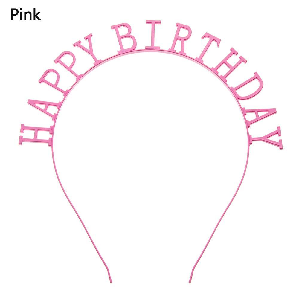 Cài Tóc Chữ Happy Birthday Cho Nữ