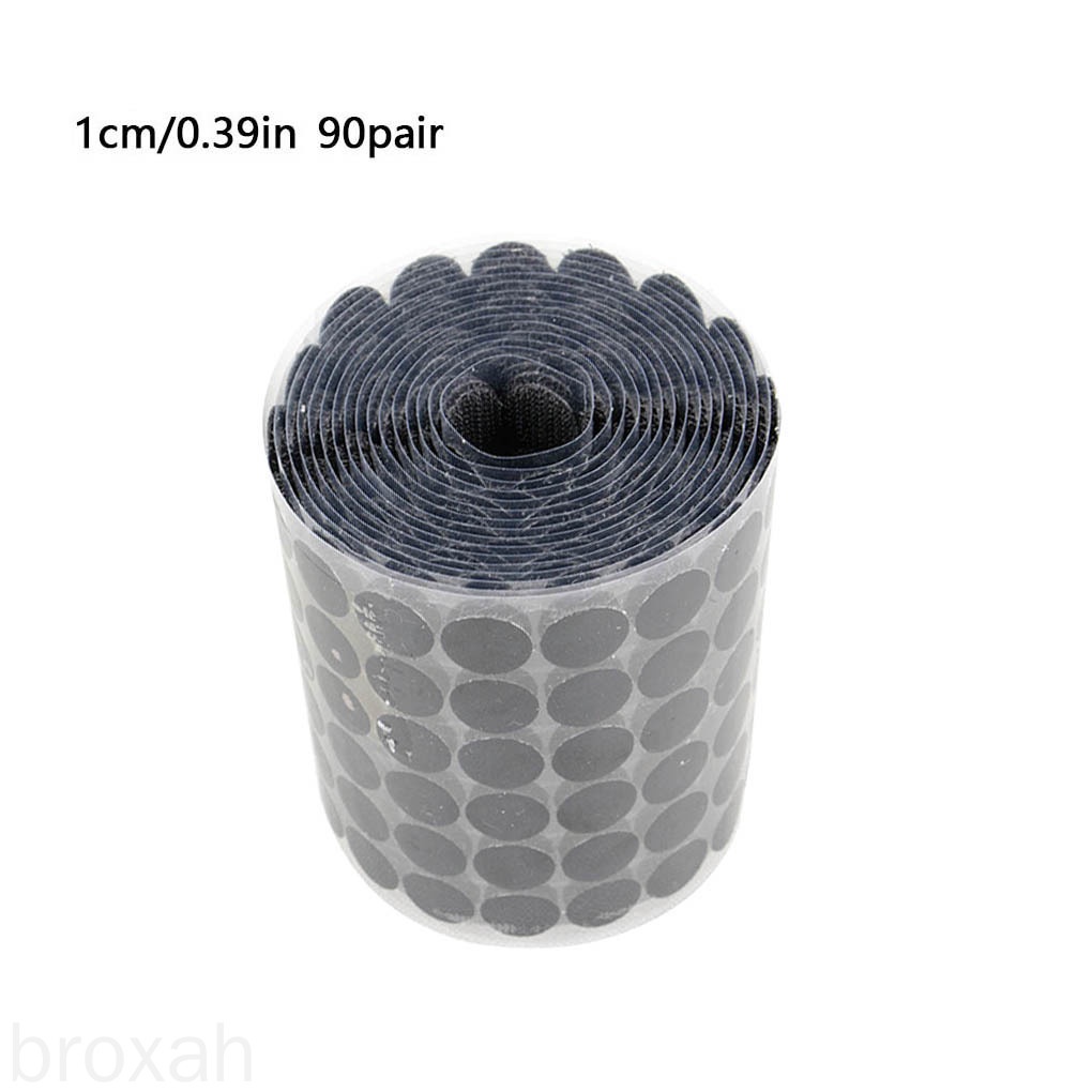 Cuộn Băng Keo Nylon Tự Dính Hình Tròn Chấm Bi Tiện Dụng Cho Thảm Lót Sàn