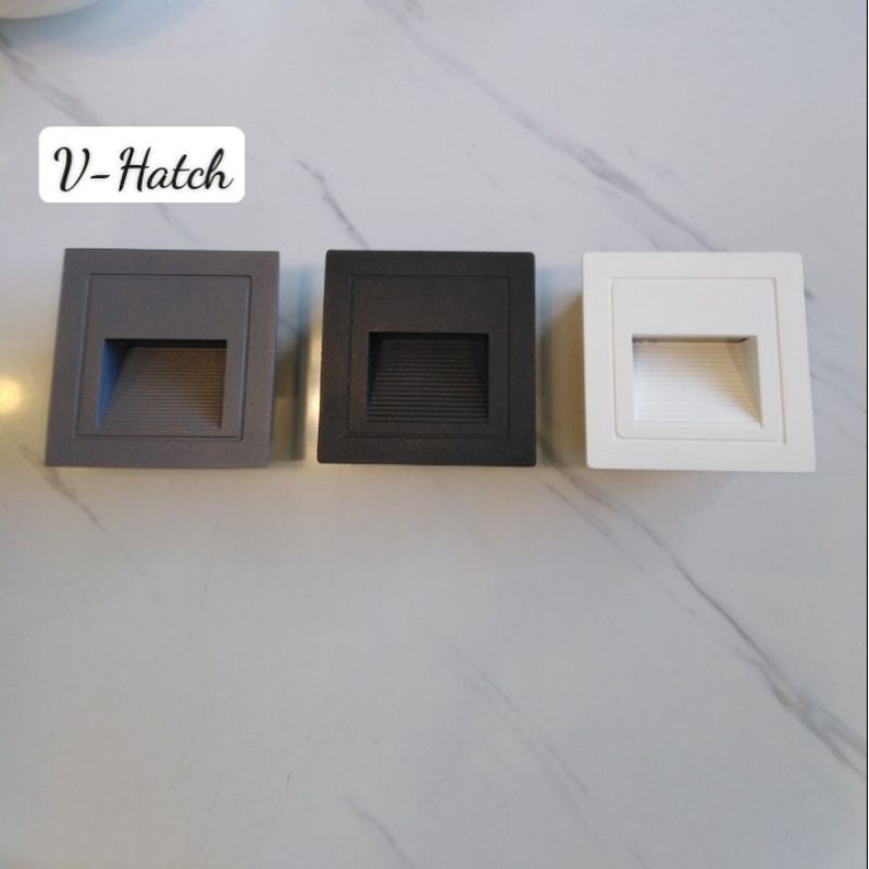 Đèn âm bậc cầu thang lối đi 3w chống nước