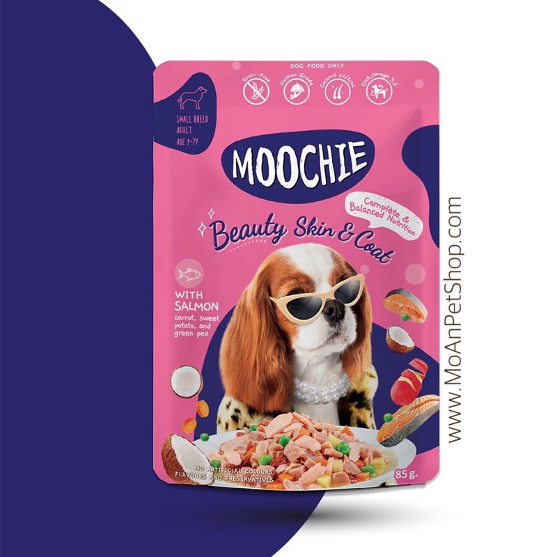 Pate Moochie Thái Lan Healthy Growth Puppy Phát Triển Khoẻ Mạnh Gói 85g