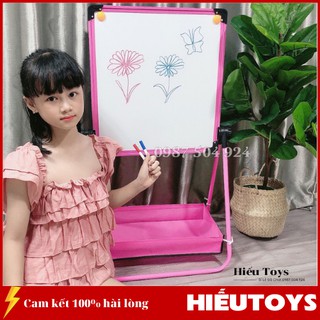 Bảng học bảng vẽ trẻ em 2 mặt có từ tính xóa dễ dàng không bám bụi