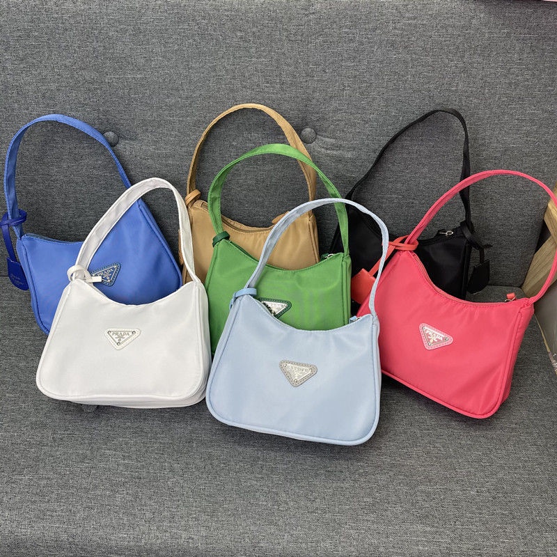 Túi đeo vai / kẹp nách Prada cỡ nhỏ nhiều màu tùy chọn phong cách vintage