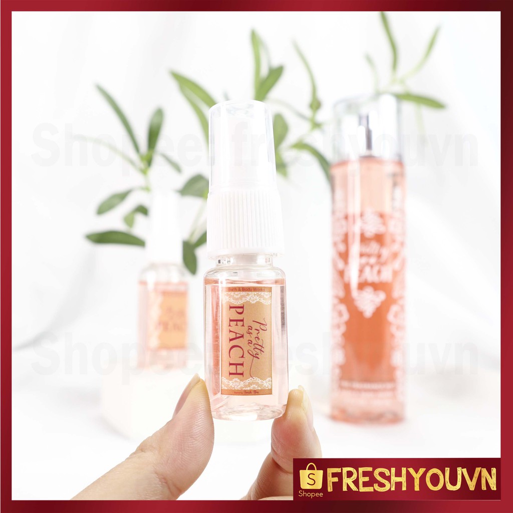 Pretty As A Peach - Xịt thơm toàn thân body mist Bath & Body Works khác  - Trái cây | BigBuy360 - bigbuy360.vn