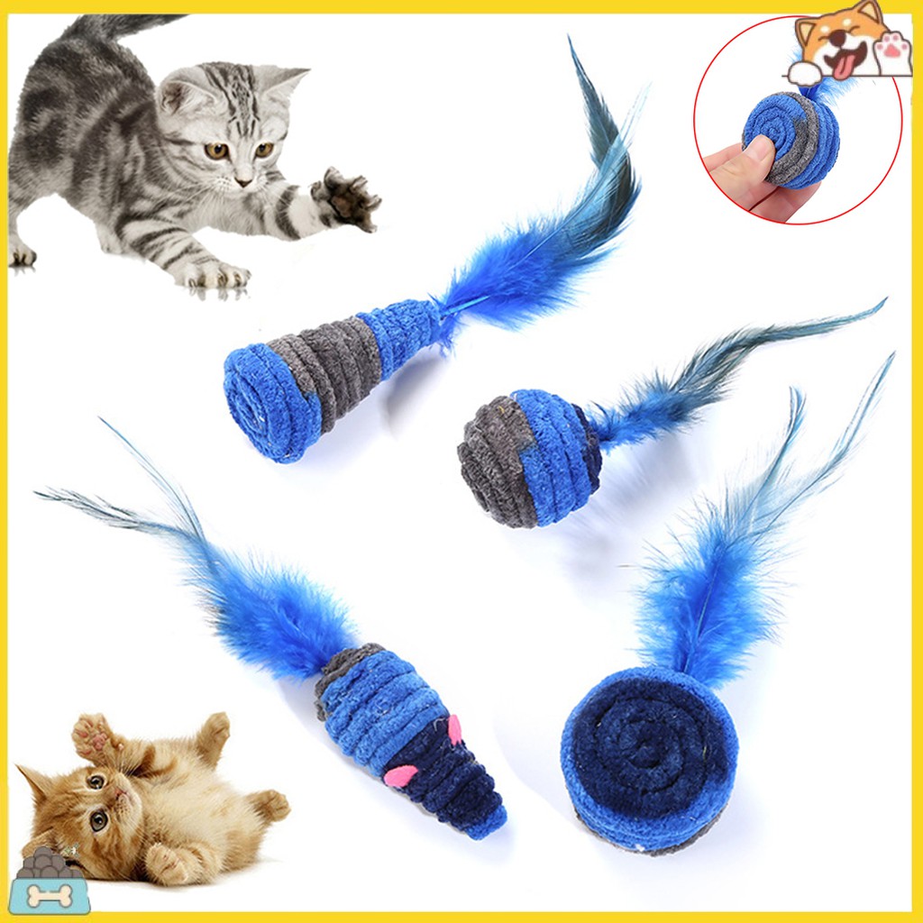 Chuột Bông Đồ Chơi Cho Mèo