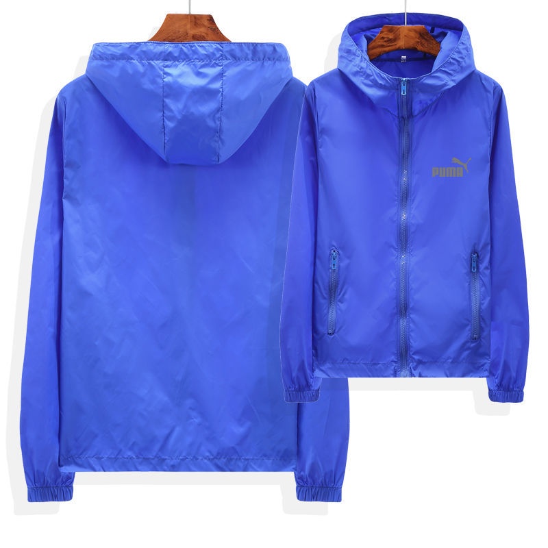 Áo Khoác Chống Nắng Có Mũ Trùm Thiết Kế Mỏng Kiểu Dáng Đơn Giản Thời Trang Dành Cho Cả Nam Và Nữ