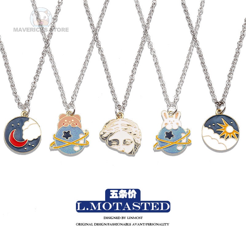 Dây chuyền mặt hình hoạt hình Kuromi cho nam và nữ