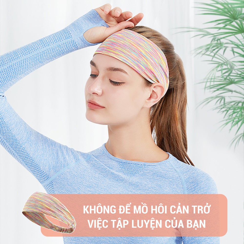 Băng đô thể thao, chạy bộ co giãn, đàn hồi GoodFit GF07RA _LEMA SPORT